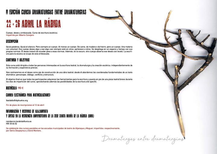 tarjetón dramaturgias